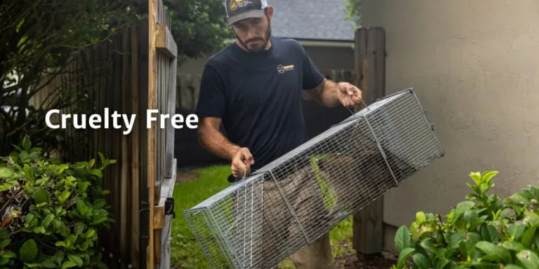 Wildlife removal that is cruelty free