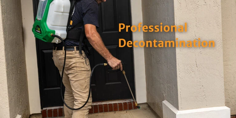 Professional Decontamination is important